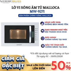 Lò vi sóng MALLOCA MW-927I âm tủ dung tích 27 Lít - Hàng chính hãng