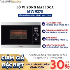 Lò vi sóng MALLOCA MW 927S âm tủ 27 Lít - Hàng chính hãng