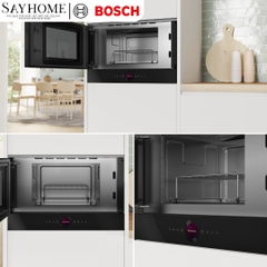 Lò vi sóng kết hợp nướng BOSCH BEL7321B1 Series 8 âm tủ 21 Lít tại thành phố Hồ Chí Minh