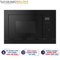 Lò vi sóng kết hợp nướng MALLOCA MW-925BF âm tủ 25 Lít - Hàng chính hãng