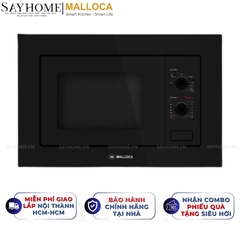 Lò vi sóng MALLOCA MW-820B âm tủ 20 Lít - Hàng chính hãng