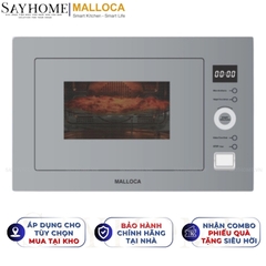 Lò vi sóng MALLOCA MW-927BG âm tủ 27 Lít - Hàng chính hãng