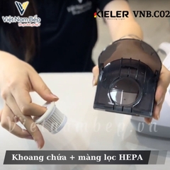Máy hút bụi giường nệm diệt khuẩn Kieler VNB.C02 - Diệt khuẩn bằng tia UV - Hàng chính hãng