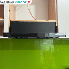 Máy hút mùi GrandX GX H60F56B / GX H70F56B âm tủ, ray kéo, màu đen - Hàng chính hãng