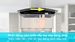 Máy hút mùi kính cong RANGE HOOD PRAMIE AC17-700