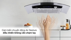 Máy hút mùi kính cong RANGE HOOD PRAMIE AC17-900 - Hàng chính hãng