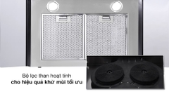 Máy hút mùi kính cong RANGE HOOD PRAMIE AC17-900 - Hàng chính hãng