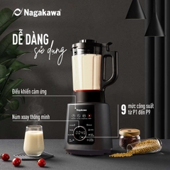 Máy làm sữa hạt đa năng Nagakawa NAG0824 (1,2L - 1200W) - Bảo hành 12 tháng