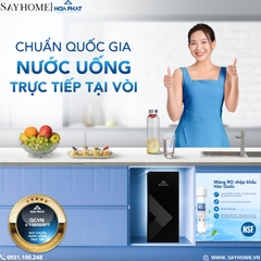 Máy lọc nước RO để gầm Hoà Phát HPU488 với 11 lõi lọc cao cấp SAYHOME