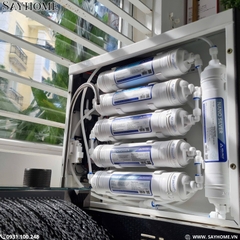 Máy lọc nước RO để gầm Hoà Phát HPU488 với 11 lõi lọc cao cấp SAYHOME