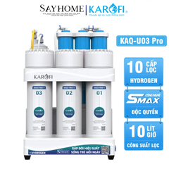 Máy lọc nước RO để gầm 10 lõi lọc KAROFI KAQ-U03 PRO - NEW 2025 tại thành phố Hồ Chí Minh