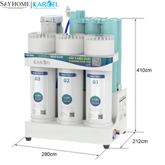 Máy lọc nước để gầm 10 lõi lọc KAROFI KAQ-U50K - NEW 2025 tại thành phố Hồ Chí Minh