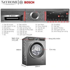 Máy Giặt BOSCH WGG25401SG Serie 6 Cửa Trước 10kg tại thành phố Hồ Chí Minh