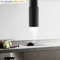 Máy hút mùi Malloca Monoblack K-382B treo độc lập - Hàng chính hãng Malloca
