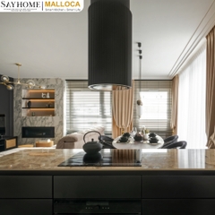 Máy hút mùi Malloca Monoblack K-382B treo độc lập - Hàng chính hãng Malloca