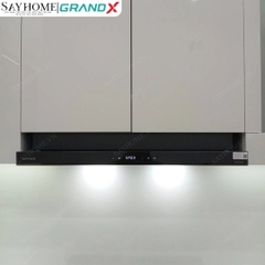 Máy hút mùi GrandX GX H60F58B/ GX H70F58B/ GX H90F58B âm tủ, ray kéo - Hàng chính hãng