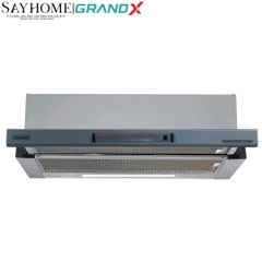 Máy hút mùi GrandX GX H70F72G / GX H70F72B âm tủ, ray kéo - Hàng chính hãng
