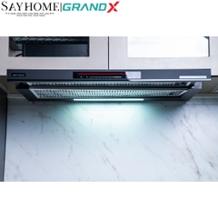 Máy hút mùi GrandX GX H70F72G / GX H70F72B âm tủ, ray kéo - Hàng chính hãng