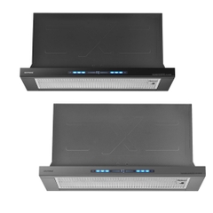 Máy hút mùi GrandX GX H70F75B/ GX H70F75G âm tủ, ray kéo - Hàng chính hãng