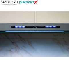 Máy hút mùi GrandX GX H70F75B/ GX H70F75G âm tủ, ray kéo - Hàng chính hãng