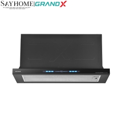 Máy hút mùi GrandX GX H70F75B/ GX H70F75G âm tủ, ray kéo - Hàng chính hãng