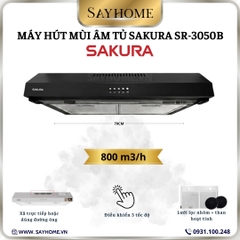 Máy hút mùi SAKURA SR-3050B âm tủ tại thành phố Hồ Chí Minh