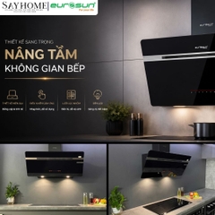 Máy hút mùi kính vát EUROSUN EH-70CN73/EH-70CN73E/EH-90CN73/EH-90CN73E tại thành phố Hồ Chí Minh