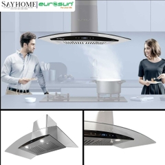 Máy hút mùi kính cong EUROSUN EH-70K15E/EH-90K15E tại thành phố Hồ Chí Minh