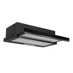 Máy hút mùi GrandX GX H60F56B / GX H70F56B âm tủ, ray kéo, màu đen - Hàng chính hãng