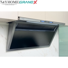 Máy hút mùi GrandX GX H70T88G/ GX H90T88G kính vát, áp tường - Hàng chính hãng