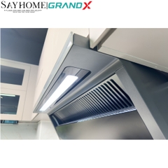 Máy hút mùi GrandX GX H70T88G/ GX H90T88G kính vát, áp tường - Hàng chính hãng