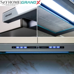 Máy hút mùi GrandX GX H70F75B/ GX H70F75G âm tủ - Hàng chính hãng