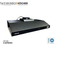 Máy hút mùi Kocher K-6070PRO - BH 3 năm
