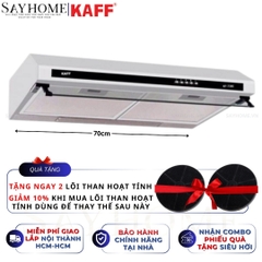 Máy hút mùi KAFF KF-638I, KF-738I âm tủ inox - Bảo hành chính hãng 3 năm