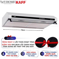 Máy hút mùi KAFF KF-638I, KF-738I âm tủ inox - Bảo hành chính hãng 3 năm