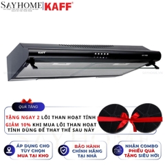 Máy hút mùi KAFF KF-703B âm tủ màu đen - Bảo hành chính hãng 3 năm