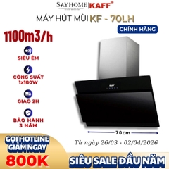 Máy hút mùi KAFF KF-70LH dạng TV-cảm ứng - Bảo hành chính hãng 3 năm