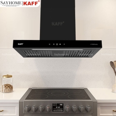 Máy hút mùi KAFF KF - 771B/991B New Black chữ T - Bảo hành chính hãng 3 năm