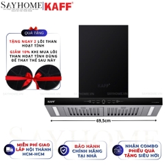 Máy hút mùi KAFF KF - FLAT7735B BOST chữ T - Bảo hành chính hãng 3 năm