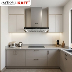 Máy hút mùi KAFF KF - FLAT7735S BOST kính toa, cảm ứng tại thành phố Hồ Chí Minh