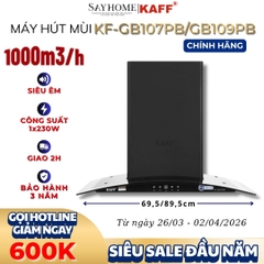 Máy hút mùi KAFF KF-GB107PB/GB109PB - Hàng chính hãng