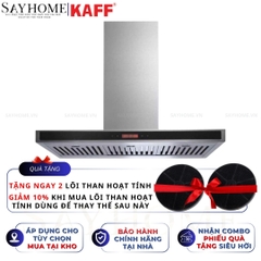 Máy hút mùi KAFF KF-IS991GH độc lập cảm ứng - điều khiển từ xa - Bảo hành chính hãng 3 năm