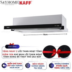 Máy hút mùi KAFF KF-TL60H/TL70H/TL80H/TL90H âm tủ ray kéo - Bảo hành chính hãng 3 năm