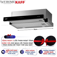Máy hút mùi KAFF KF-TL700ST/ TL800ST/ TL900ST âm tủ ray kéo cảm ứng - Bảo hành chính hãng 3 năm