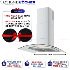 Máy hút mùi Kocher K-8870/8890 (70cm/90cm) - Hàng chính hãng