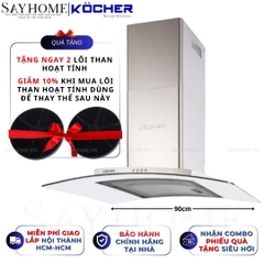 Máy hút mùi Kocher K-8970/8990 (70cm/90cm) - Hàng chính hãng