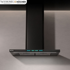 Máy hút mùi KOCHER LUVIA BLACK chữ T - Hàng chính hãng