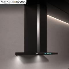 Máy hút mùi KOCHER LUVIA BLACK chữ T - Hàng chính hãng