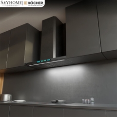 Máy hút mùi KOCHER LUVIA BLACK chữ T - Hàng chính hãng