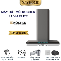 Máy hút mùi KOCHER LUVIA ELITE chữ T - Hàng chính hãng